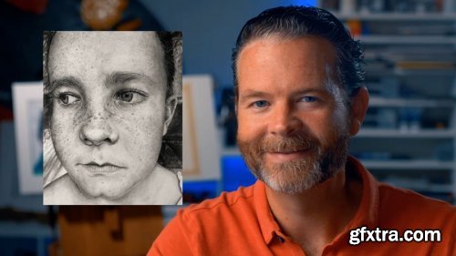 The Virtual Instructor - Realistic Portrait Drawing with Pencil