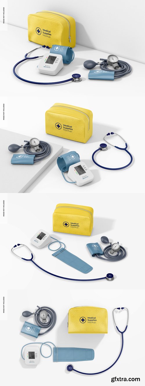 Blood pressure monitors mockup PSD