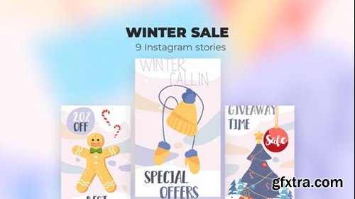 Videohive Winter sale - Instagram stories 39986066