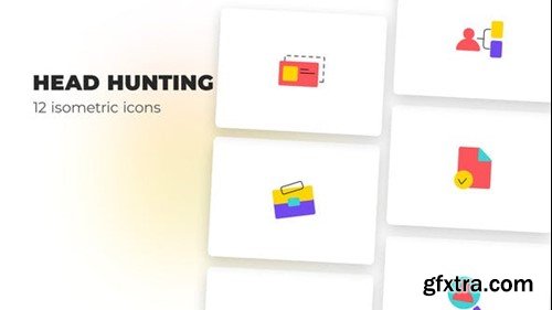 Videohive Head Hunting - User Interface Icons 40004560