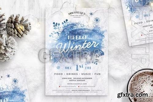 Winter Flyer Template JTTRGS3