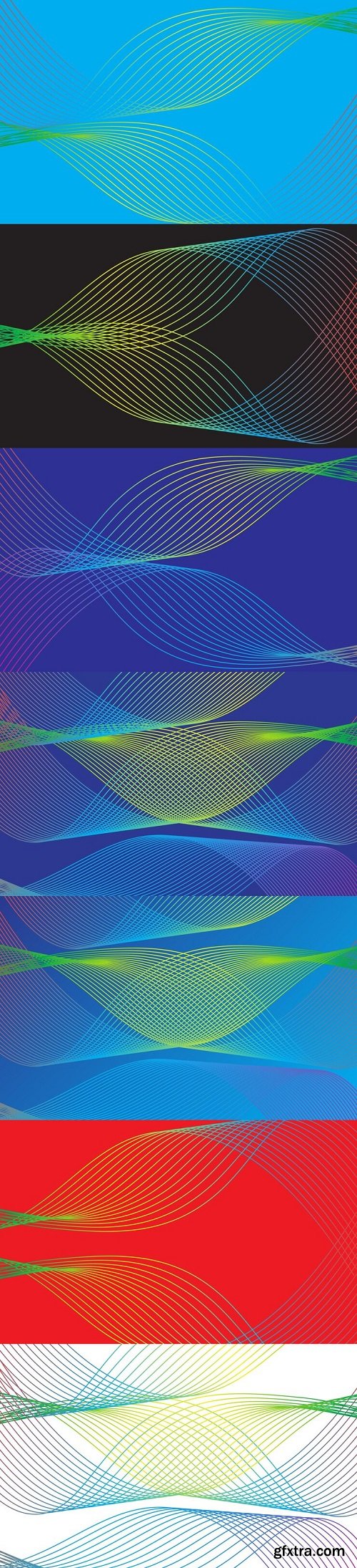 Background with wavy lines copy space