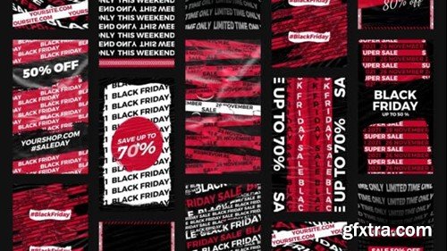 Videohive Black Friday Stories 40057654