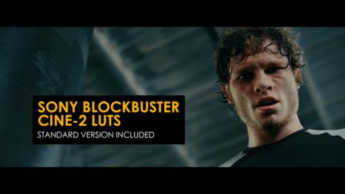 Videohive - Sony Blockbuster Cine-2 and Standard LUTs for Final Cut - 39917438