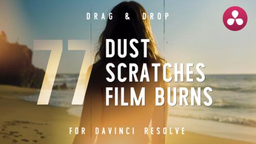 Videohive - Dust, Scratches and Film Burns - DaVinci Resolve - 39977505