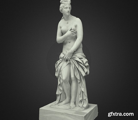 Statue of Aphrodite. 3D Model