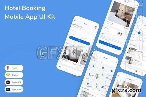 Hotel Booking Mobile App UI Kit ZAVQNZJ