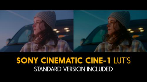 Videohive - Sony Cinematic Cine-1 and Standard Luts for Final Cut - 39917313