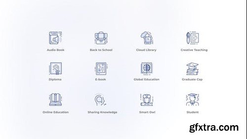 Videohive Online Education - User Interface Icons 40109965