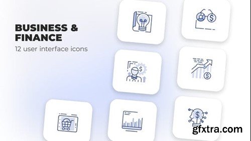 Videohive Business and Finance - User Interface Icons 40109801
