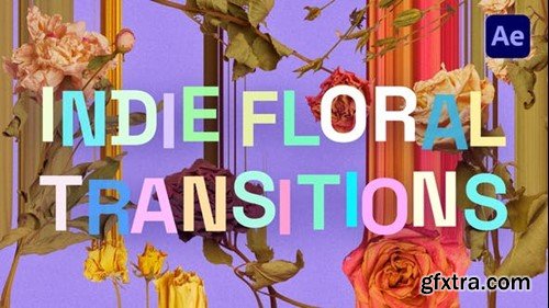 Videohive Indie Floral Transitions 40119568