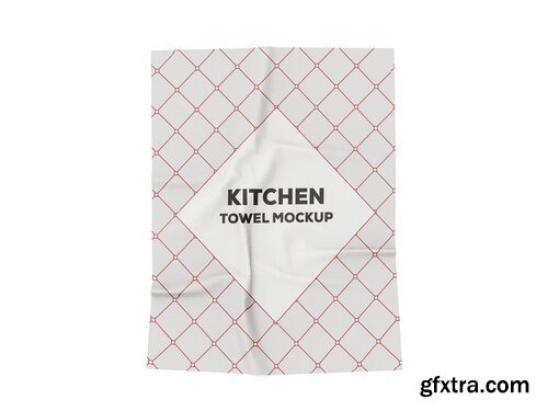 Kitchen towel mockup