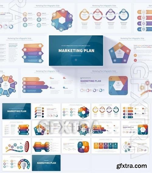 Marketing Plan - PowerPoint Infographics Slides