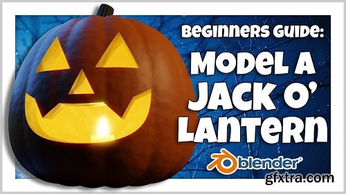 Blender 3D for Beginners: Model a Jack-o\'-lantern