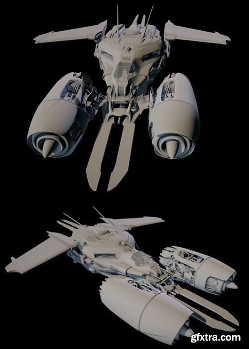 Wraith Complete 3D Model