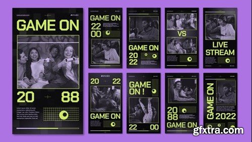 Videohive Instagram - Game and Cybersport Stream Promo 40210046