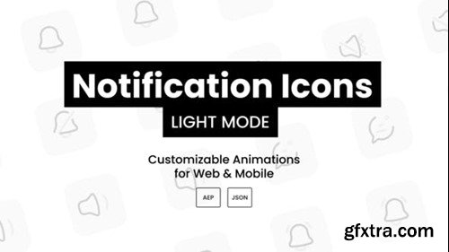 Videohive Notification Icons Light Mode 40208799