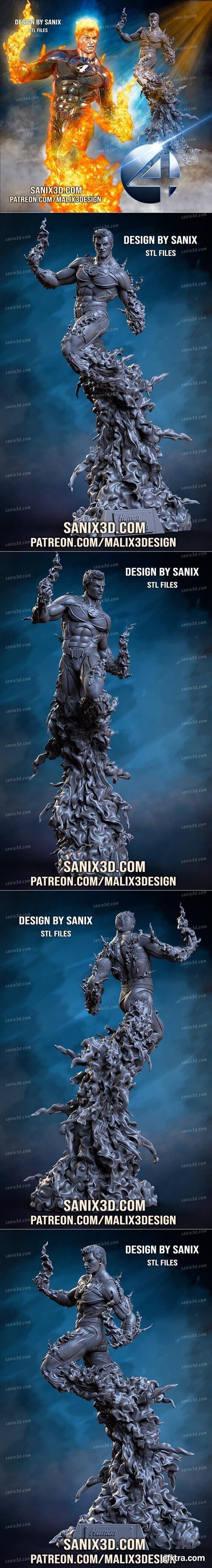 Human Torch – Sanix3D – 3D Print