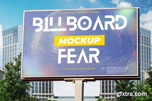 Billboard Realistic Mockup DZUZ3SW