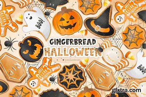 Halloween Gingerbread design 25XMCN4
