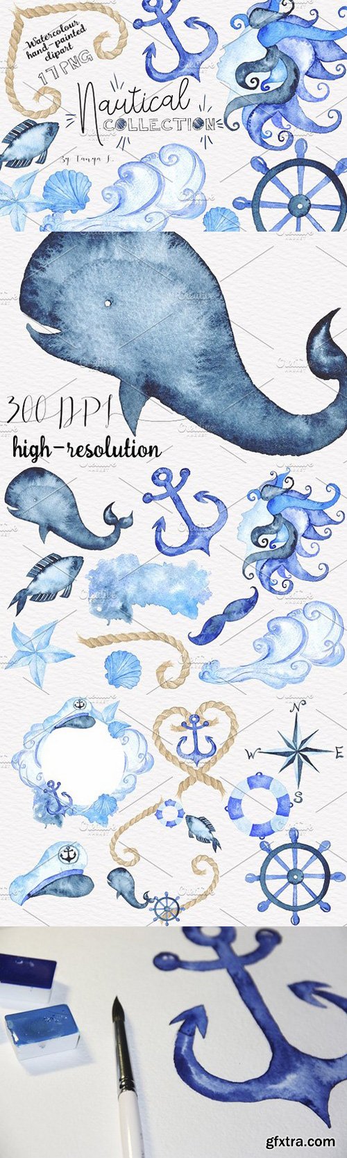 Nautical Watercolor Collection