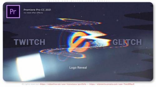 Videohive - Twitch Glitch Logo Reveal - 40112857