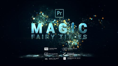 Videohive - Magic | Fairy Particles Titles - 39695861