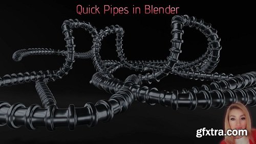 Quick Pipes in Blender