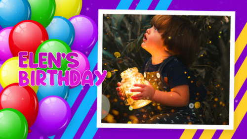 Videohive - Kids Happy Birthday (MOGRT) - 40208043