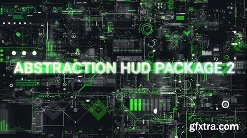 Videohive Abstraction HUD Pack 2 40308506