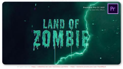 Videohive - Land of Zombie Trailer - 40244947