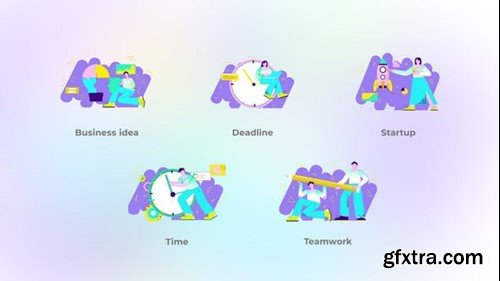 Videohive Startup - Flat concepts 40327466