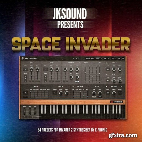 JKSound Space Invader for Invader 2-DECiBEL