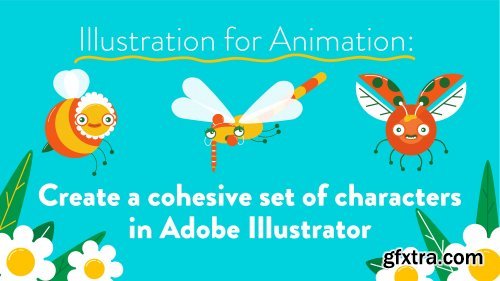 Illustration for Animation: Cohesive Characters in Adobe Illustrator