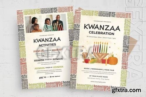 Kwanzaa Flyer Template KFFC63W