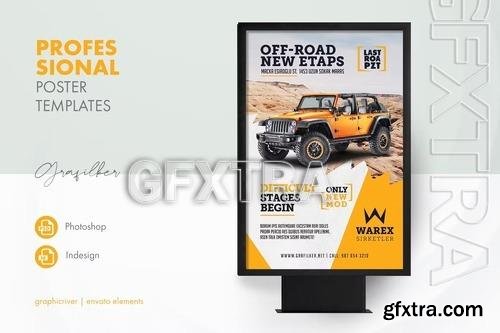 Off Road Poster Templates D4KM358