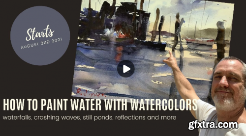 How To Paint Water With Watercolor
