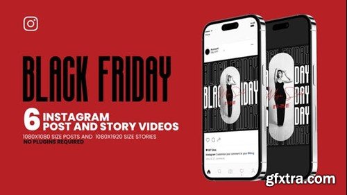 Videohive Black Friday Intagram Story And Post Animate 40368520