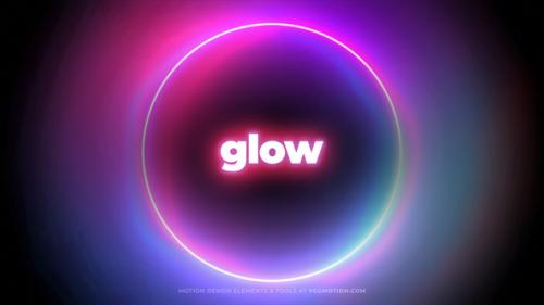 Videohive - Glow Backgrounds - 40382350