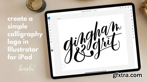 Create a Simple Calligraphy Logo in Illustrator for iPad