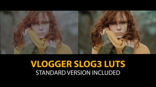 Videohive - Slog3 Vlogger LUTs - 40424670
