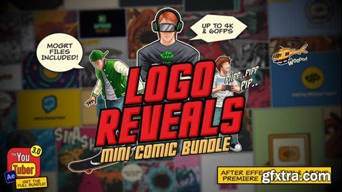 Videohive Mini Comic Bundle - Logo Reveals 37239534