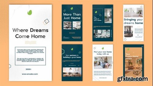 Videohive Real Estate, Interior Design, Furniture, Instagram Stories 40436430