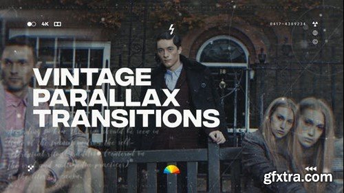 Videohive Parallax Vintage Transitions 38886230