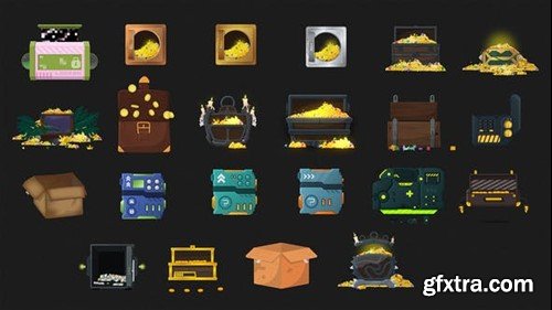 Videohive Loot Boxes Pack 2 40452007