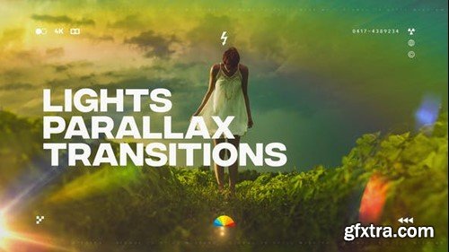 Videohive Parallax Lights Transitions 38885998