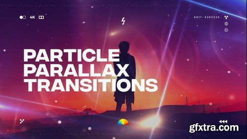 Videohive Parallax Particle Transitions 38886214