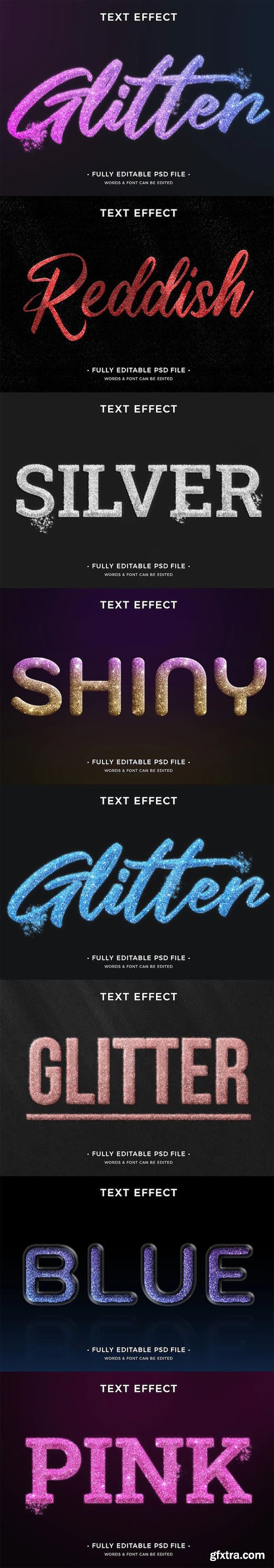 Glitter Text Effect for Photoshop