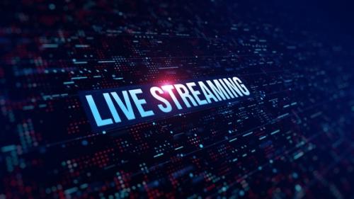 Videohive - Live Streaming Digital Background - 39728919