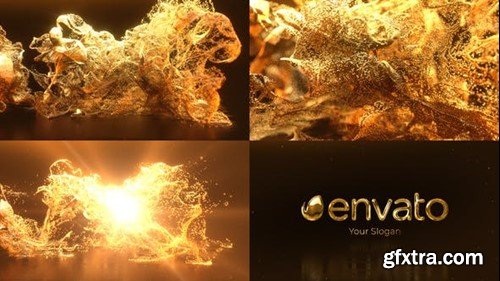 Videohive Gold Dust Explosion Logo 39955598